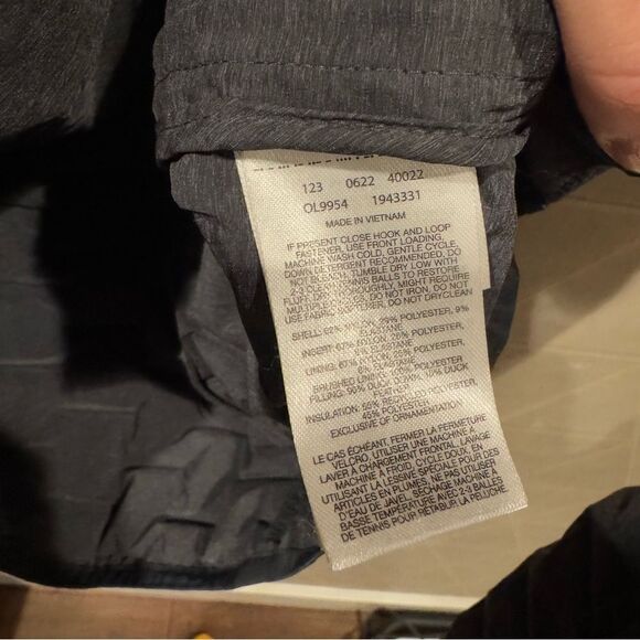 Mountain Hardwear Women's Stretch down Half Zip Light Pullover Insulated Gray XL - Picture 9 of 11